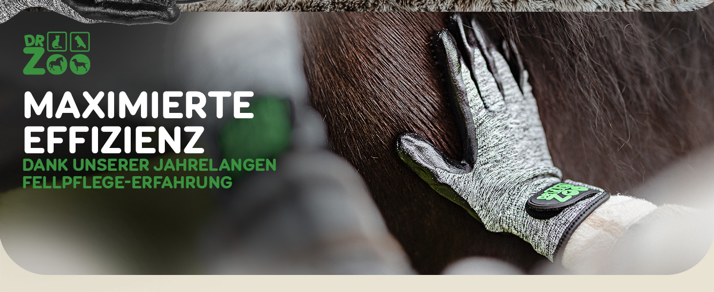 Рукавичка для грумінгу тварин DR Zoo (1 пара, розмір S) – для собак, котів та коней. Ефективне видалення шерсті, м'який дизайн з нопочками, підходить для короткої та довгої шерсті, мокрого та сухого хутра. Підходить для вузьких жіночих рук.