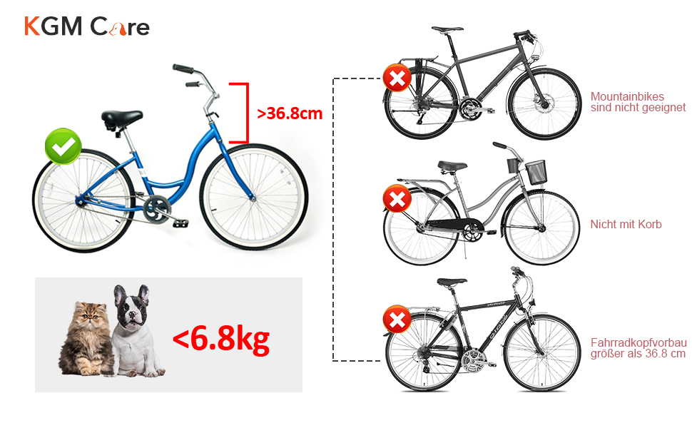 Сумка на велосипед для тварин, рюкзак для собак та котів з сіткою, складана переноска для малих та середніх собак та котів до 6 кг (Чорний)