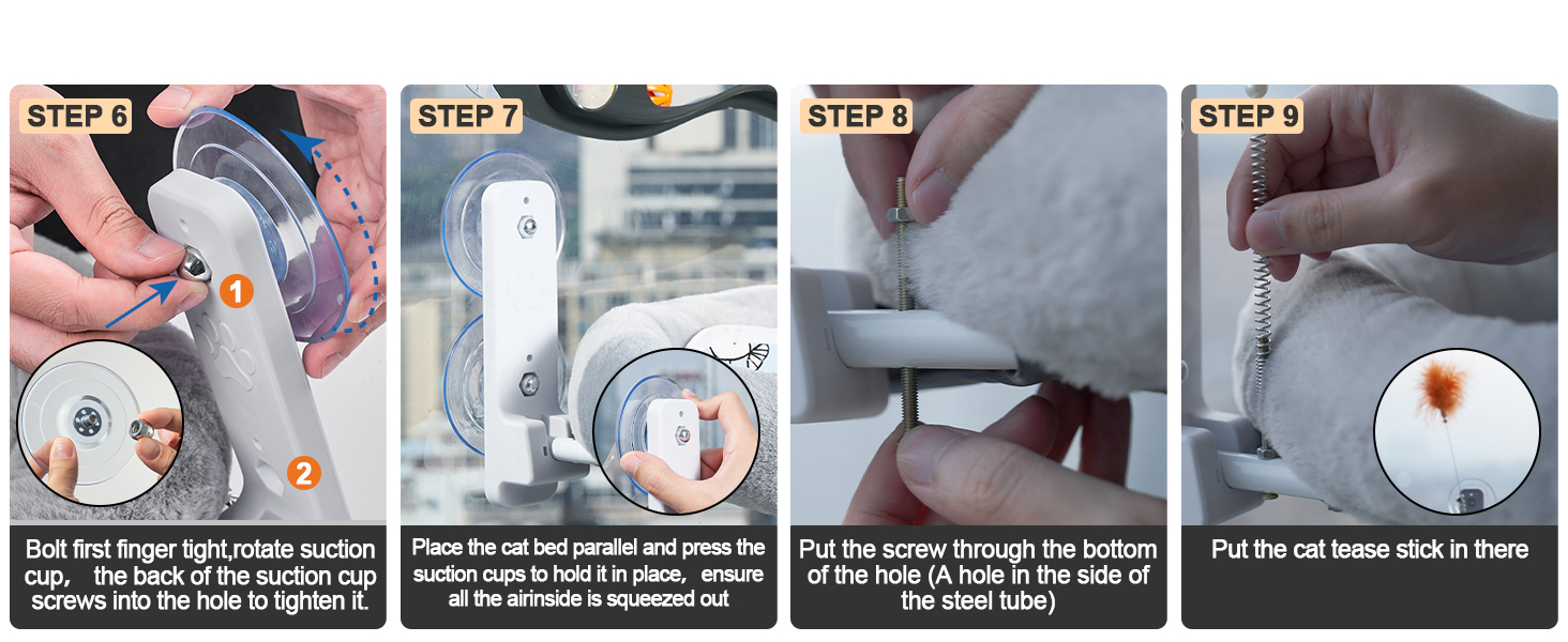 Крісло-гамак для кота на стіл Odoland - 360° обертання та регулювання висоти, м'яка лежанка з 2 знімними чохлами, для дому та офісу, цілорічне використання (сірий)