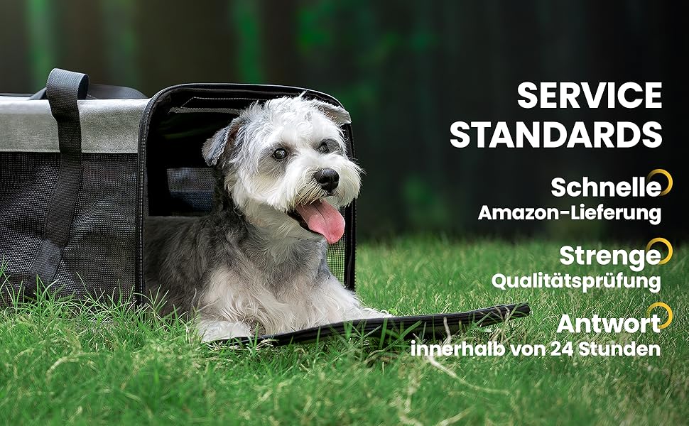 Транспортна переноска для котів та цуценят Conlun - чорна, складна, до 7 кг