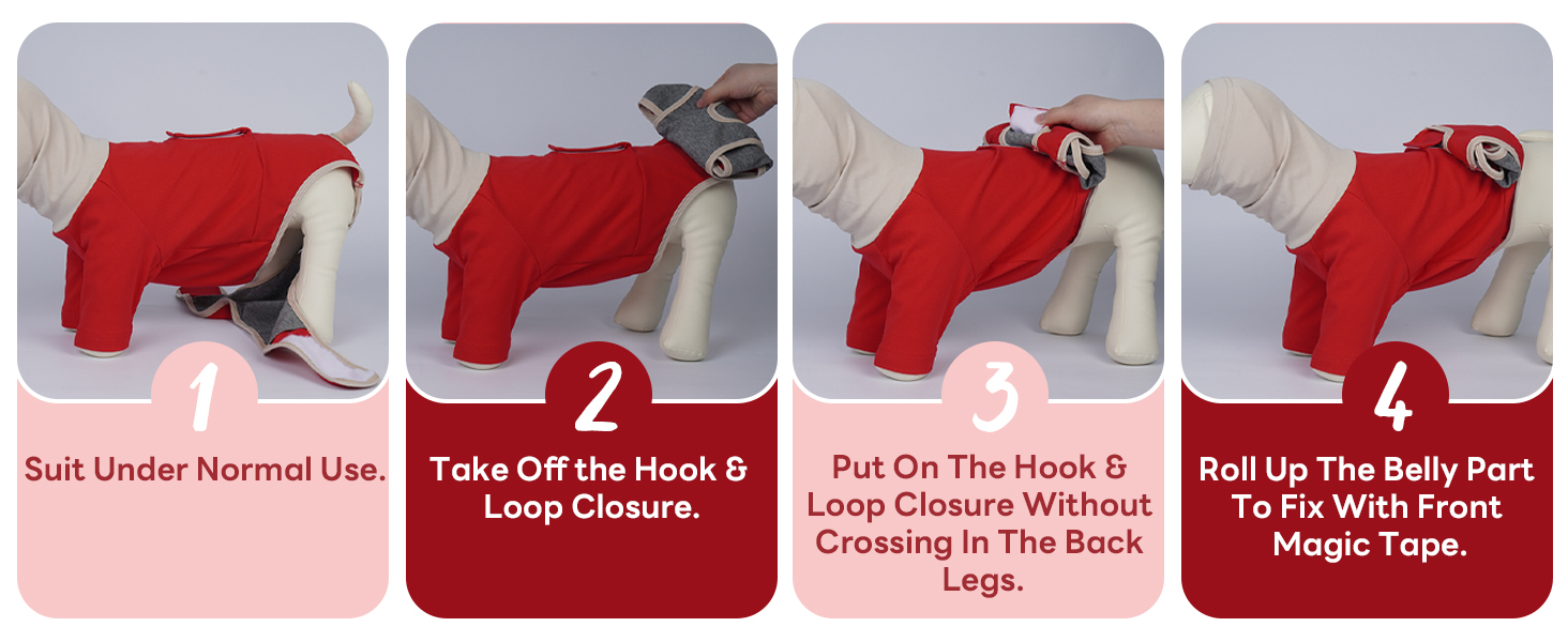 Теплий дощовик-худі для собак з капюшоном та захистом вух, 2 в 1, зелений (M, червоний)