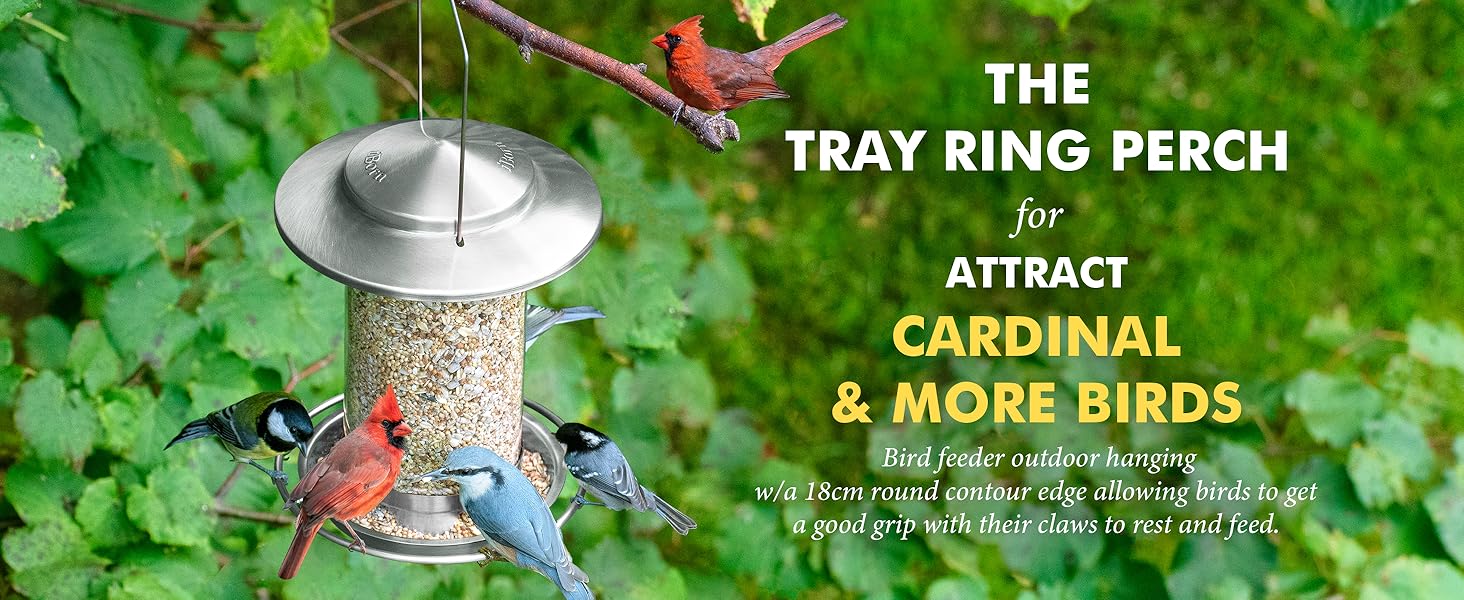 Годівниця для птахів iBorn, Металева годівниця-будиночок, Зелений колір, 18 см, для цілорічного годування, 6 отворів