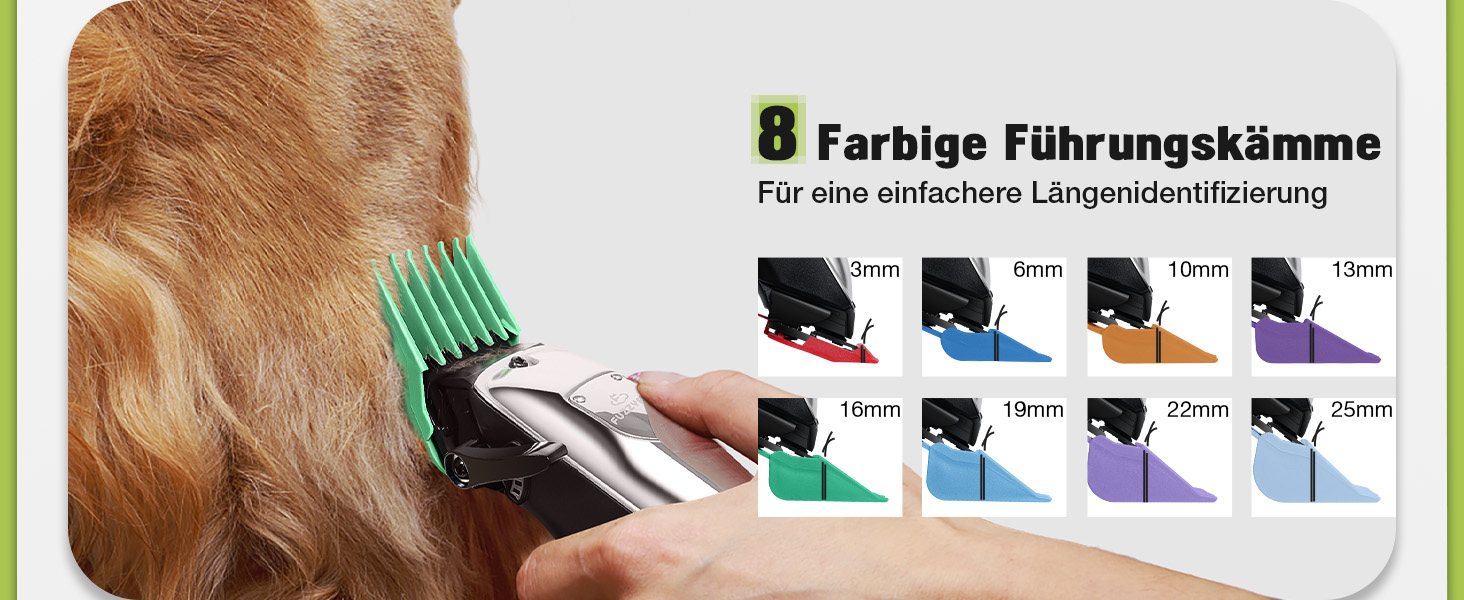 Машинка для стрижки собак FuzzyFix 4-в-1 з триммером для лап, для собак та котів, срібна