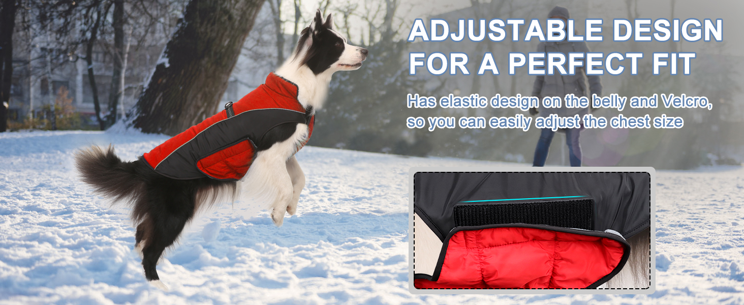 Зимова жилетка для собак - тепла бавовняна жилетка для собак, для сноубордингу, 3XL (36+ кг, 68 см обхват шиї), сіра