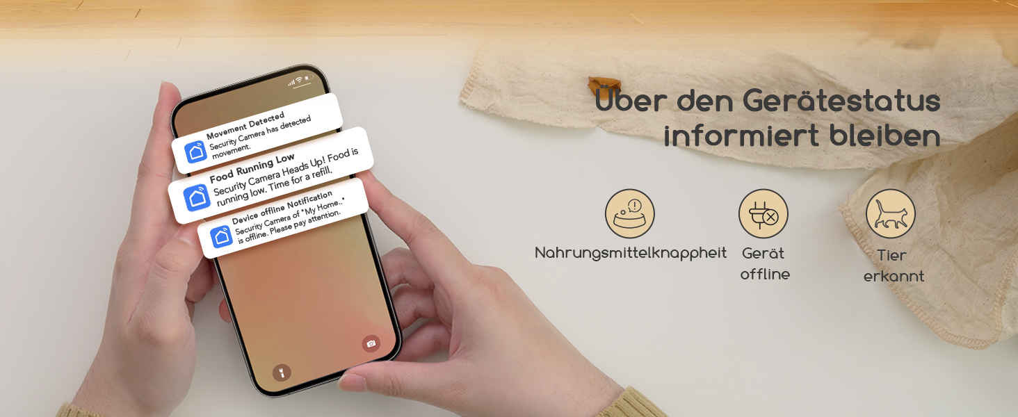 Автоматична годівниця для котів Faroro з WiFi, HD-відео 3MP, нічним баченням, 4 л, двостороннім аудіо, керуванням через додаток, детекцією руху та подвійним живленням
