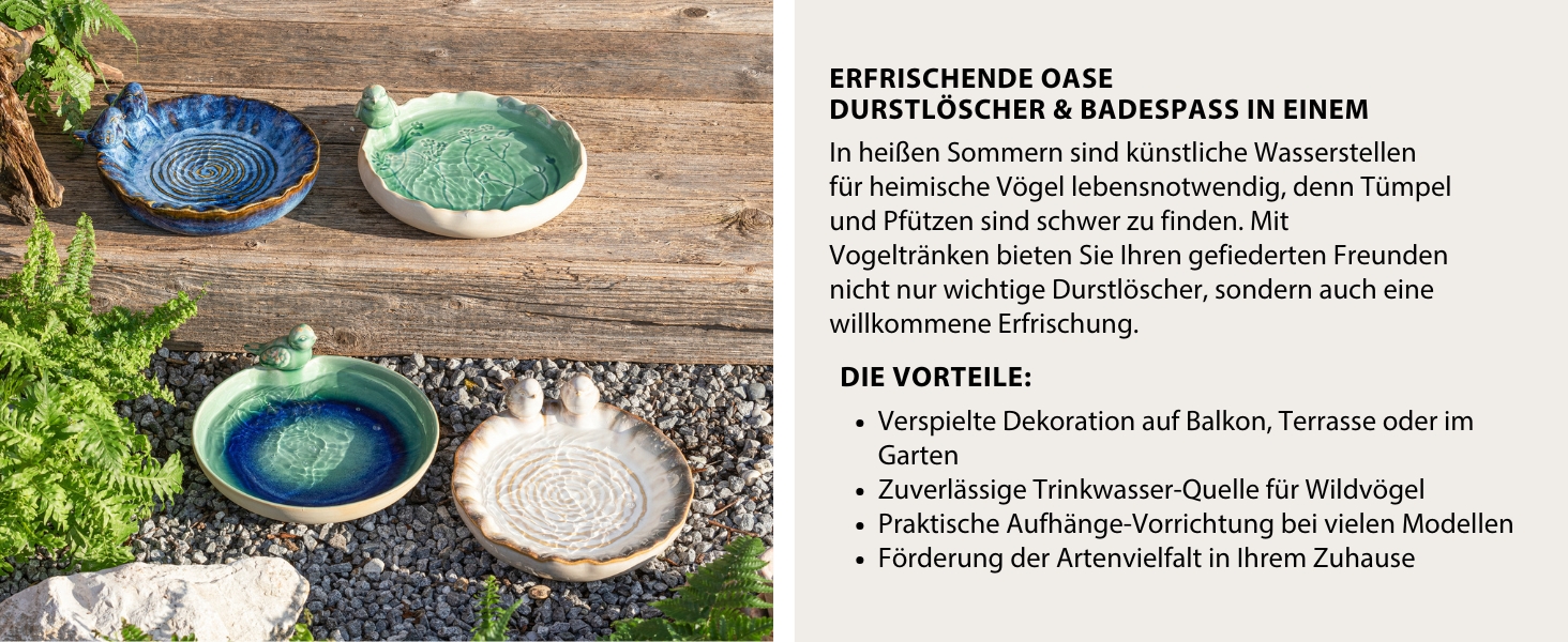 Годівниця для птахів Dehner Natura Premium Messina, металева, Ø 21.5 см, висота 36 см, з 6 жердинками