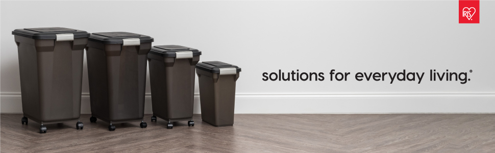 IRIS USA Контейнер для корму для тварин, герметичний, 67 л