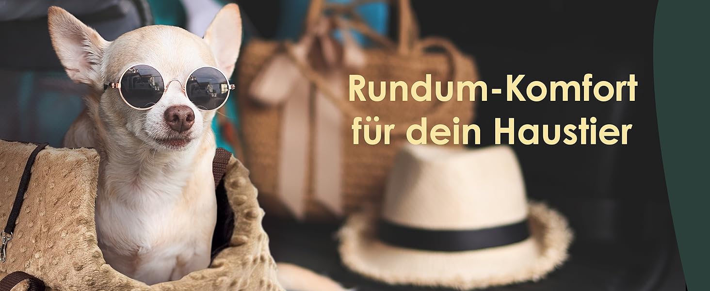 Сумочка для собак BOUTIQUE ZOO, переноска для цуценят - сіра, S (до 5 кг), L 34 x 22 x 26 см