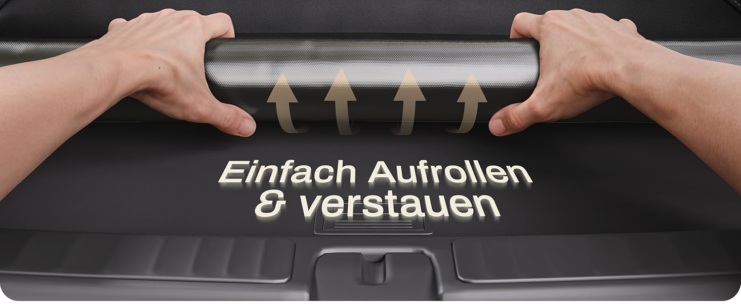 Захист для багажника автомобіля від бруду та подряпин для собак HELDENWERK, стежка, захист бокових стінок та краю, водовідштовхувальний, анти-царапин, універсальний, чорний (Basic)