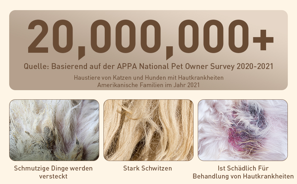 Професійна машинка для стрижки собак, тиха, для довгого та густого волосся, електрична, бездротова, акумуляторна, для собак, котів, домашніх тварин, чорний / золотий