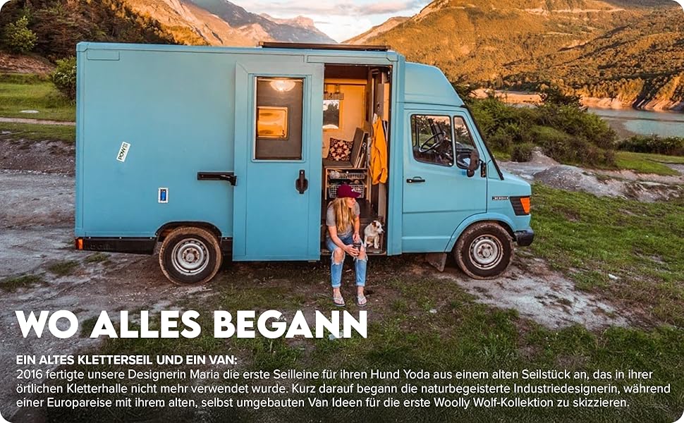 Нашийник для собак середнього розміру Woolly Wolf Nightless Night, розмір M - регульований нашийник з переробленого поліестеру, зручна посадка