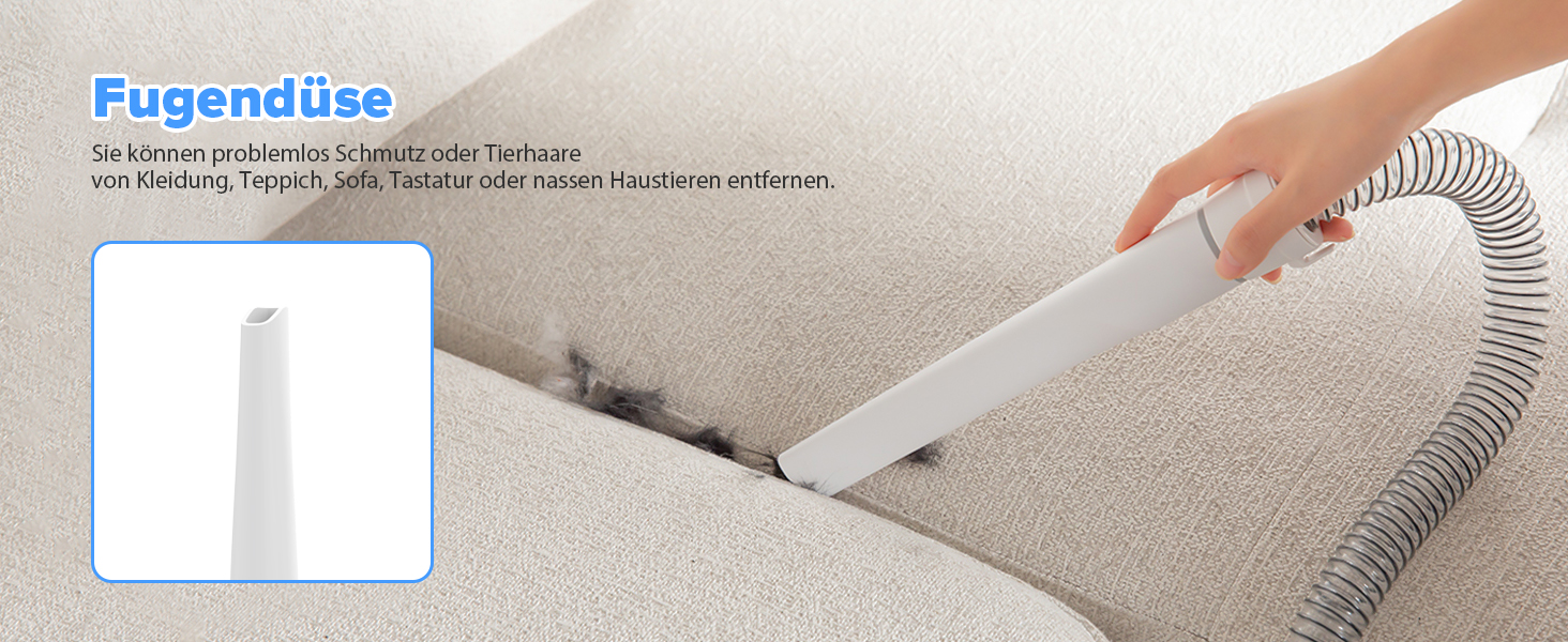 Машинка для стрижки собак зі вбудованим пилососом, 13000Pa, тиха, для собак та котів, 7 насадок, контейнер для сміття 2L