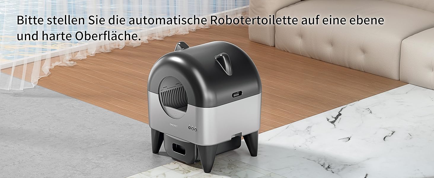 Автоматичний лоток для котів Katzenklo 110л, для кількох тварин, з дезодорацією та додатком