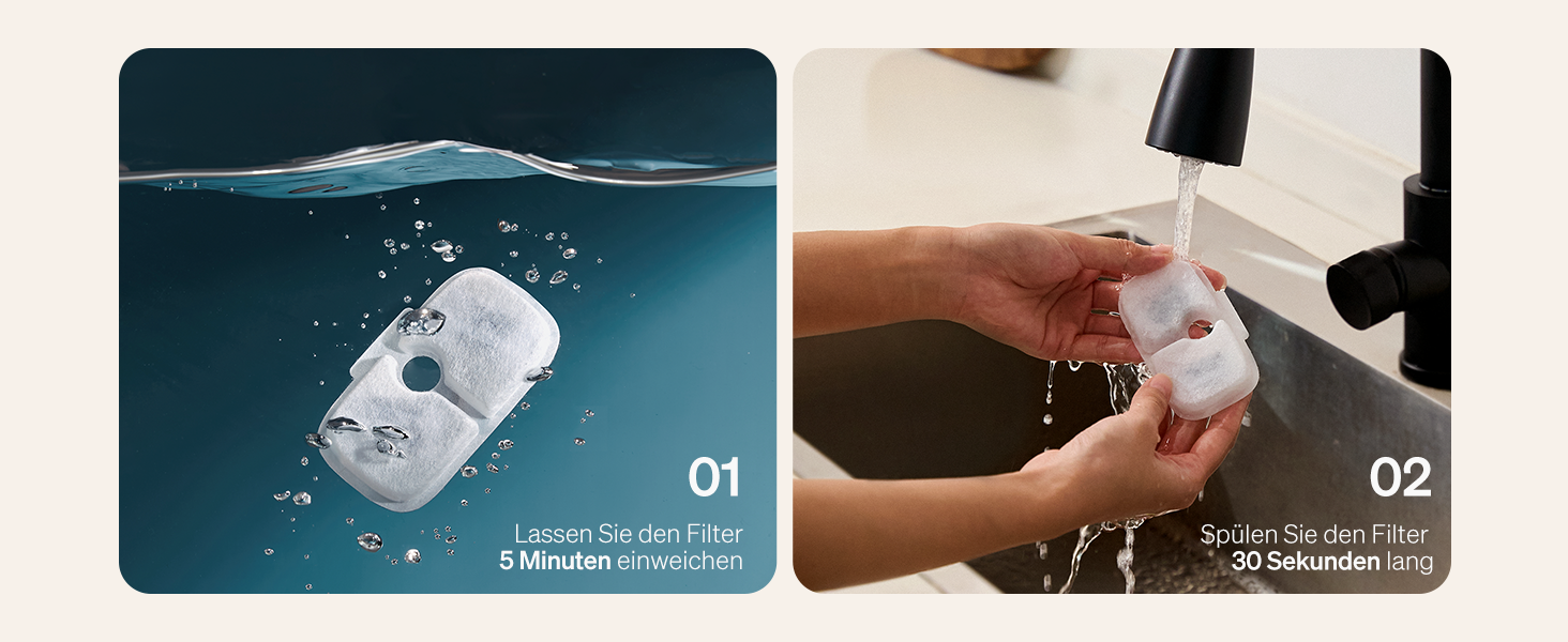 PETLIBRO фонтанчик для котів бездротовий з датчиком руху, легке очищення, модель Dockstream, акумулятор 5000mAh, тихий (23dB), BPA-free, 2 помпи, 4 фільтри