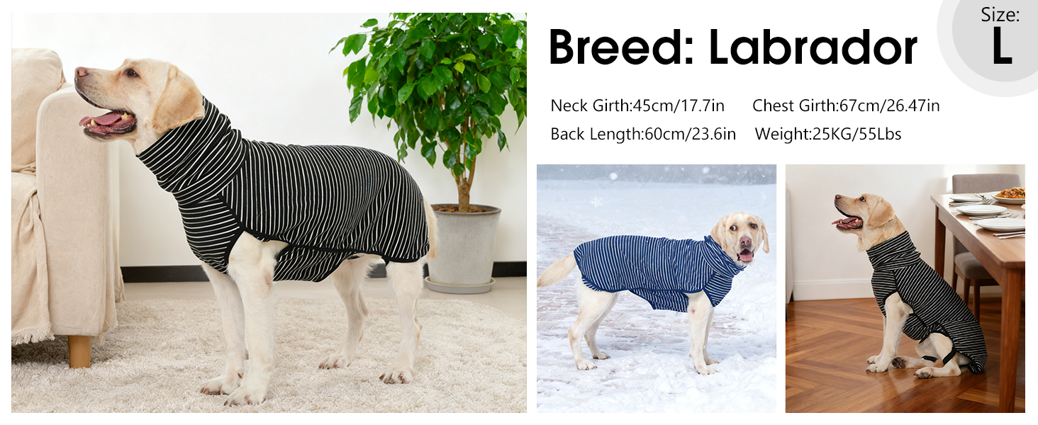 Теплий флісовий пуловер для собак Hjyokuso, розмір L. Зручний зимовий одяг для малих, середніх та великих собак. Теплий, м'який, для прогулянок у холодну погоду – синій.