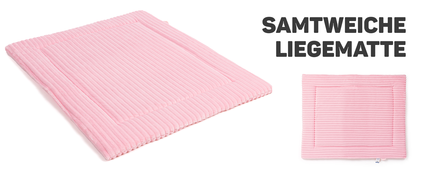 Килимок для собак Wallace & Jones Cardi, XXL, 130x90 см, бежевий, з м'якого корду