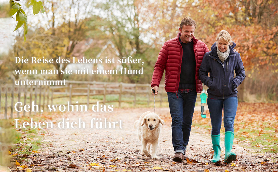 Водяна пляшка для собак Fantasybear 3-в-1 з контейнером для їжі, 300 мл, блакитна. Без BPA. Підходить для великих та маленьких собак та котів. Для прогулянок, подорожей та активного відпочинку.