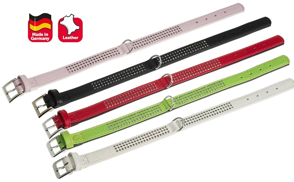 Karlie Halsband Vintage Strass: стильний чокер з розшитою стразами, червоний, розмір L (30 см, 55 см)