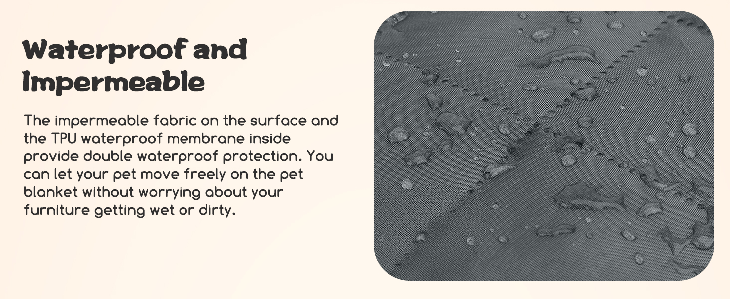 Водонепроникний коврик для собак Nobleza, захист дивану та ліжка, для подорожей, 178 x 76 см, сірий
