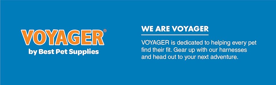 Шлейка для собак Voyager, середнього розміру, регульована, чорна