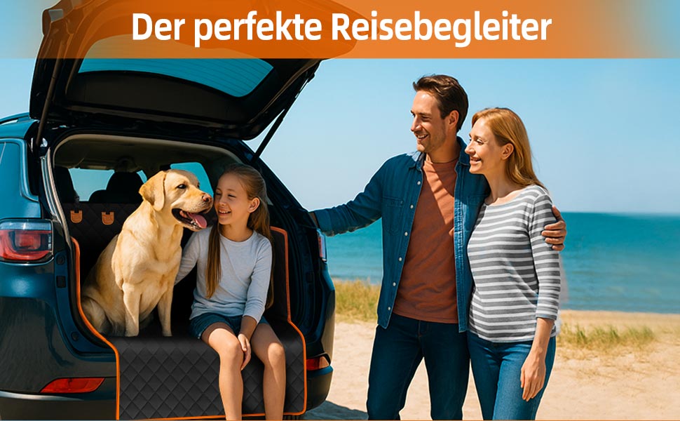 Захист для багажника авто для собак: килимок, водовідштовхувальний, стійкий до подряпин, універсальний, з кишенею