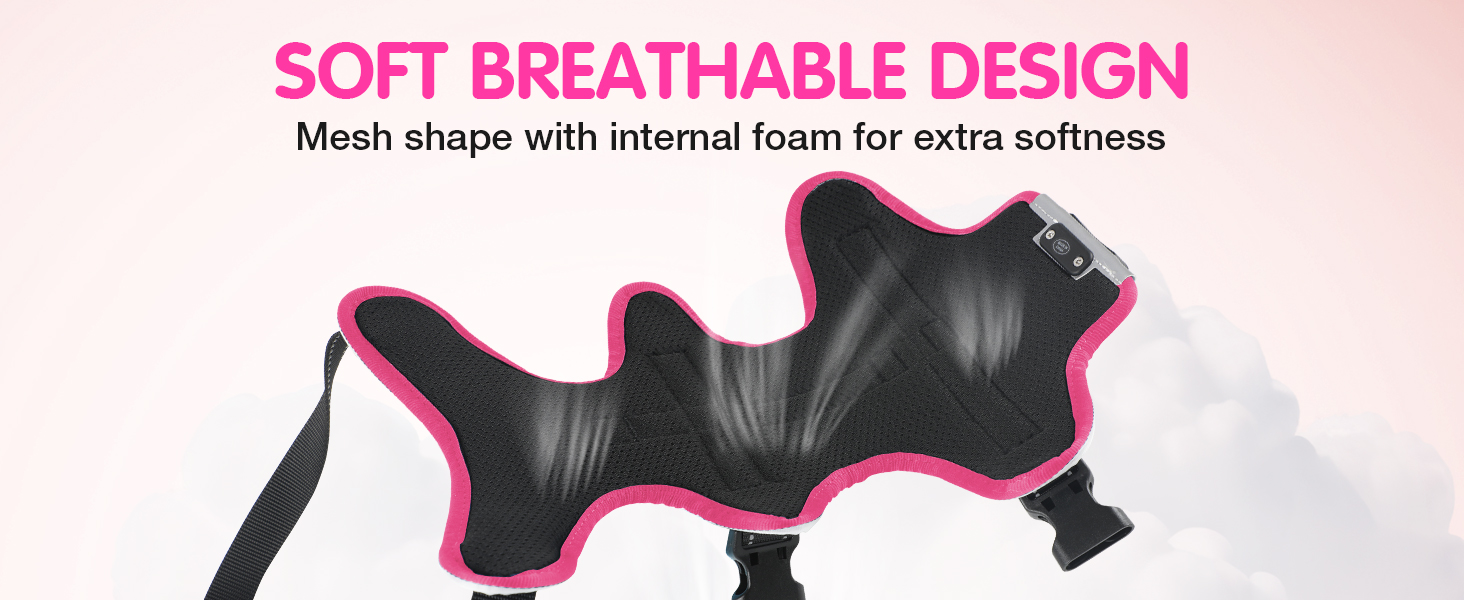 Світловідбиваючий нашийник для собак з LED, перезаряджуваний, зручний, водонепроникний, для середніх та великих собак, зелений (рожевий, M)