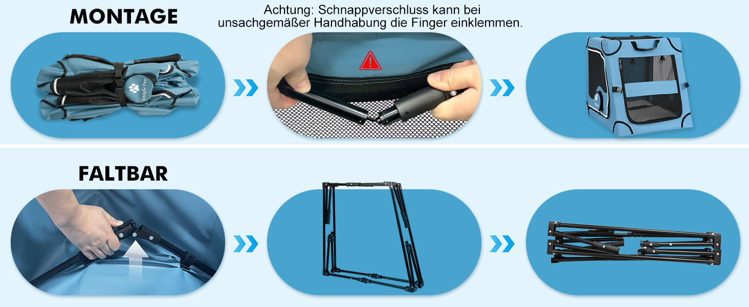 Складана переносна переносна коробка для собак Snagle Paw, стабільна переносна коробка для заднього сидіння автомобіля з підголовником, металевий каркас, переносна коробка для задньої частини автомобіля для середніх/великих собак, переносна коробка з сітчастими дверима та м'якою оббивкою, середній розмір (63 см Д * 48 см Ш * 53 см В)