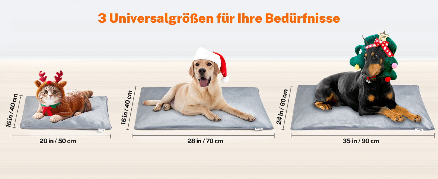 Топіркова ковдра Toozey для домашніх тварин з водонепроникним покриттям та кабелем, стійким до кусання, автоматичне регулювання температури, 70x40 см, сіра