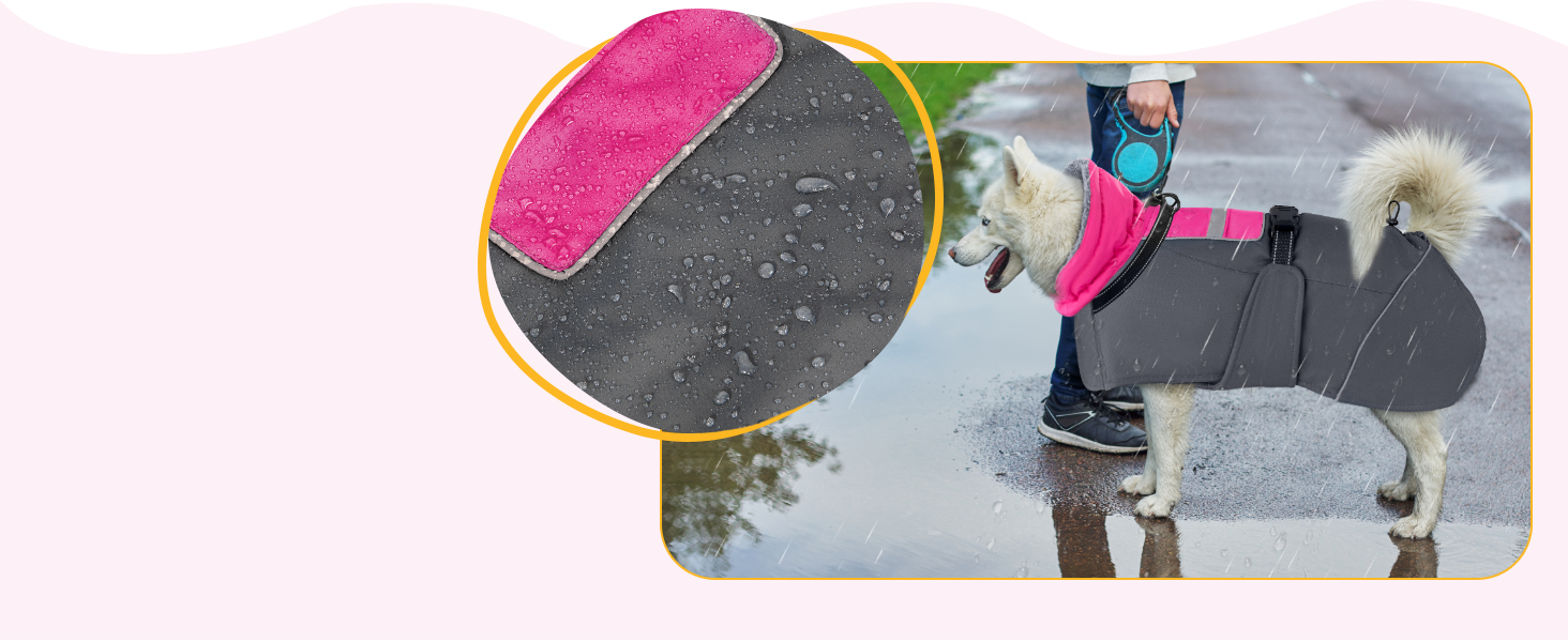 Зимовий собачий одяг SlowTon: водонепроникний, регульований, з флісовою підкладкою та коміром-стойкою. Підходить для малих, середніх та великих собак. Колір: оливковий, розмір XXL