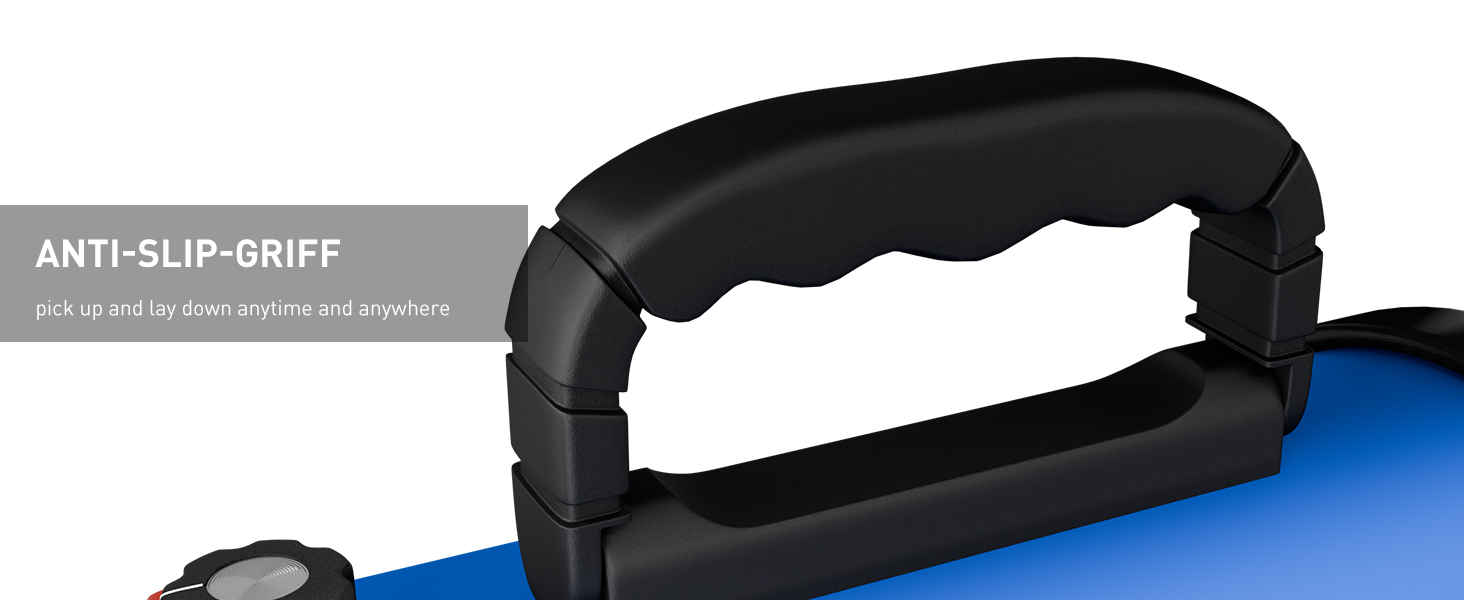 Фен для собак Blower - тихий, 4.5 PS / 3200W, регулювання швидкості, 4 насадки, синій