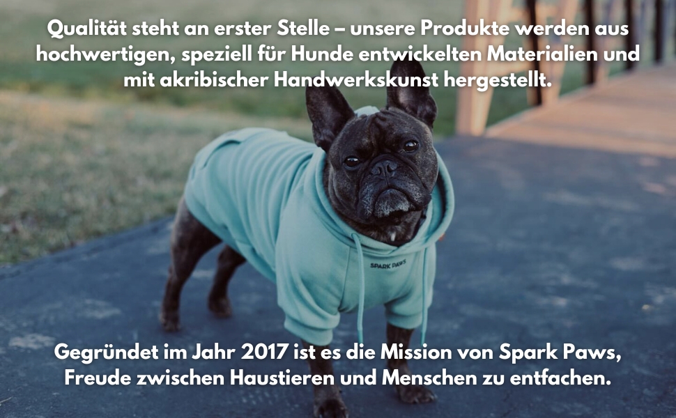 Світшот для собак Spark Paws з капюшоном, преміум-якість, м'який велюр, комфортний крій, заспокійливе флісове підкладка, підходить для всіх порід, багатобарвний, розмір L (аквамарин, S: 2-5кг)