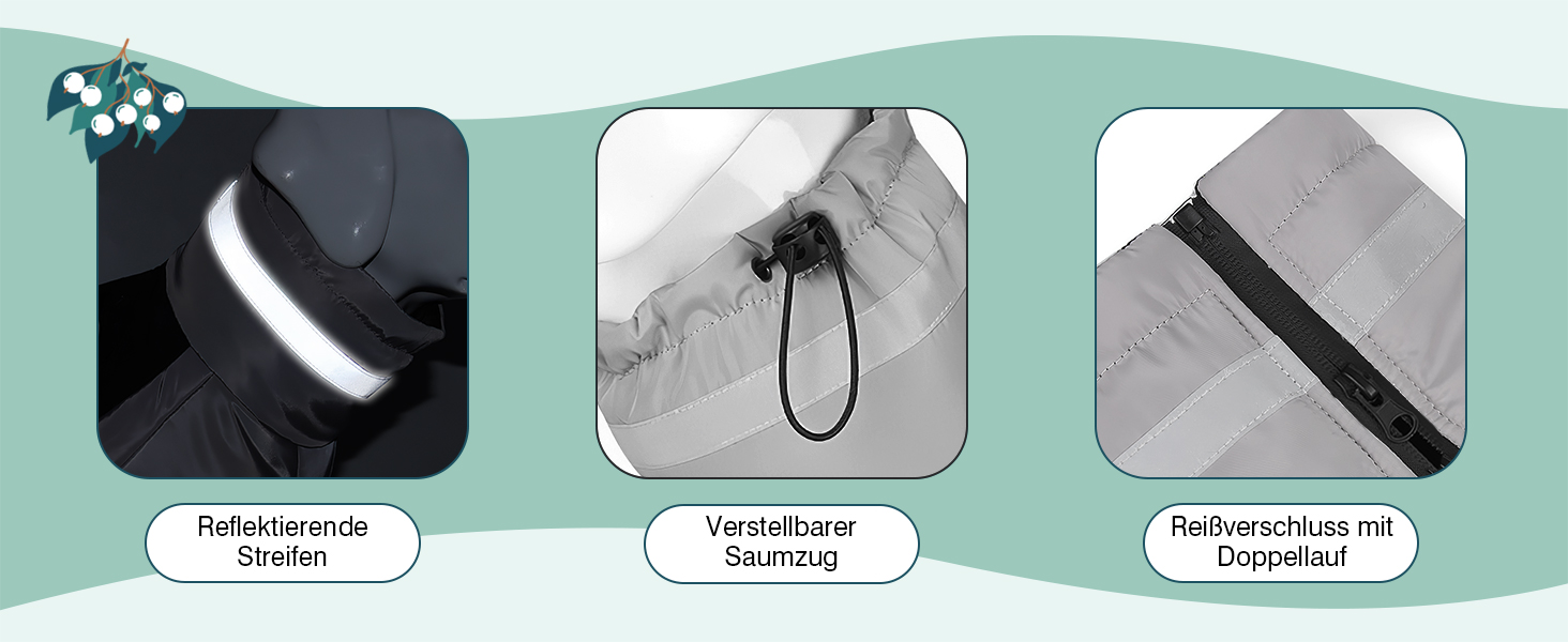 Водонепроникний дощовик для собак середніх та великих порід ALLSOPETS, тепла зимова куртка з світловідбиваючими смугами, вбудованим повідком, захист від вітру (Вогняно-помаранчевий, 5XL)