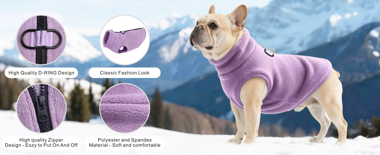 Теплий зимовий одяг для собак: куртка, пуловер, худі, комбінезон з флісу для малих, середніх та великих собак XS-XXL (зелений, S)