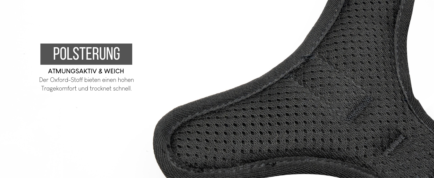 Нашийник для собак Lionto, розмір L, червоний, з м'якої нейлону, анти-тяга, з 2 кільцями та 4 регульованими ремінцями, з гумовою ручкою