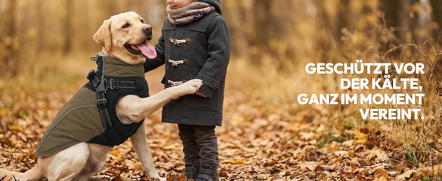 Зимовий теплий наповнювач для собак, водонепроникний, з нагрудником, для малих та середніх порід, розмір XS (35 см), зелений