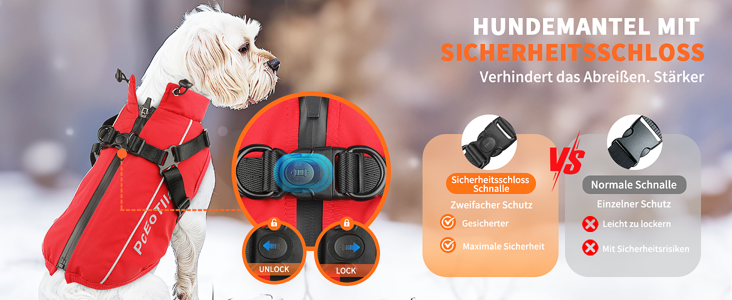 Водонепроникний собачий дощовик для маленьких собак, тепла світловідбиваюча куртка з шлейкою для зими, костюм для катання на лижах, бавовна, чорний собачий пуловер S