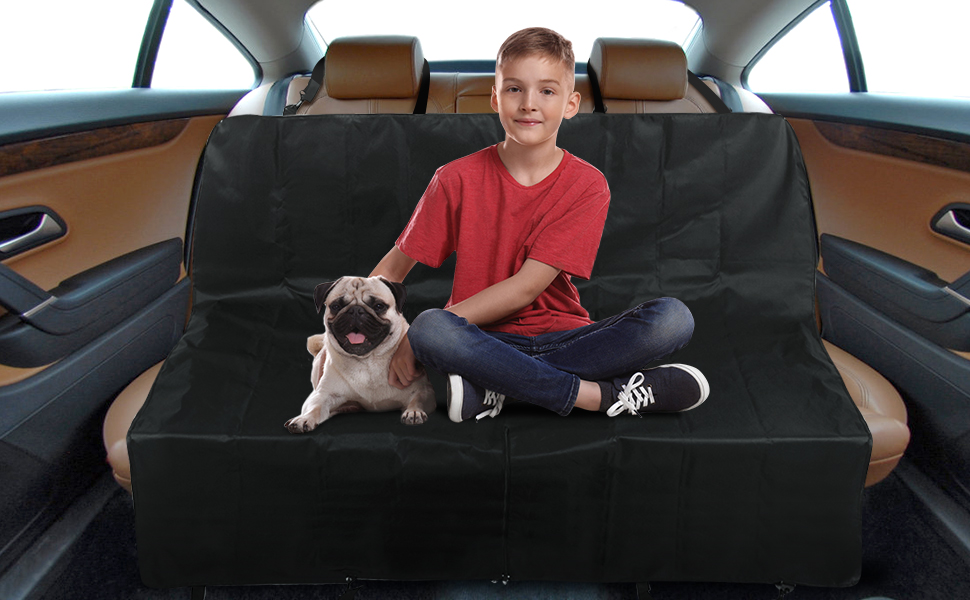 Захисний килимок для собак у машину Greensen, водовідштовхувальний, стійкий до подряпин, 132 x 142 см