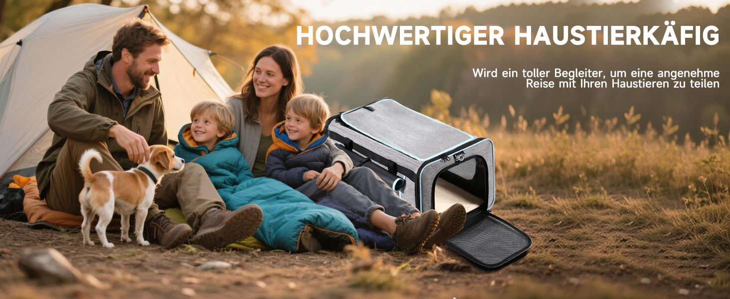 Транспортер для тварин на колесах для котів та собак, сумка-переноска з знімними колесами та пральним вкладишем, плечовий ремінь, портативний транспортер для відпочинку на природі та подорожей на авто (Макс.20 кг)
