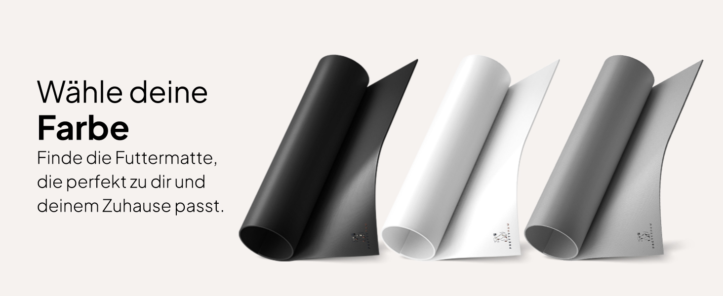 Підкладка під миску для кота Pretty PAW® 60x40 см - аксесуар для фонтану та миски Pretty Paw | нековзна та водонепроникна, захист підлоги (Бежевий, широка)