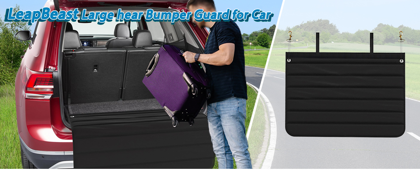 Захист для багажника автомобіля від бруду та подряпин для собак, 80x64 см, чорний. Водонепроникний, стійкий до розривів та подряпин. Килимок для транспортування собак та багажу в авто.