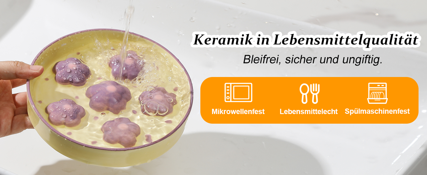 Підвищена годівниця для котів Anti Schling Napf - керамічна годівниця з антиковзним основанням, інтерактивна, для повільного годування, рожеві квіти