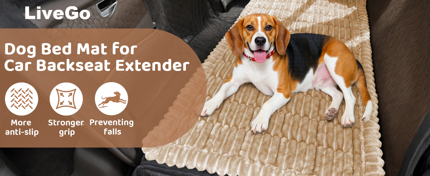 Незсувний авточохол для собак, килимок для тварин у салоні авто, водовідштовхуючий та стійкий до подряпин, м'який захист для автомобілів, вантажівок та позашляховиків (Мілксамт, світло-сірий, 63 x 138 см)