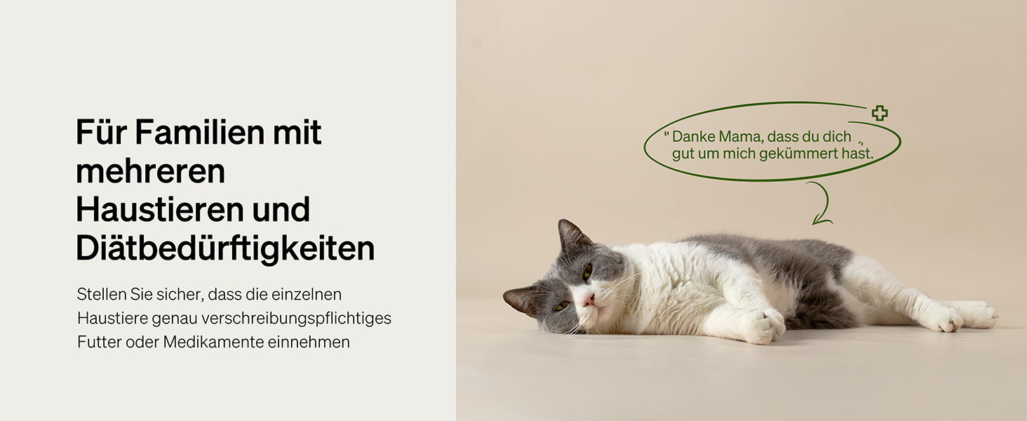 Автоматичний годівник для котів PETLIBRO з RFID-чіпом, Wi-Fi, 3L, з App-управлінням