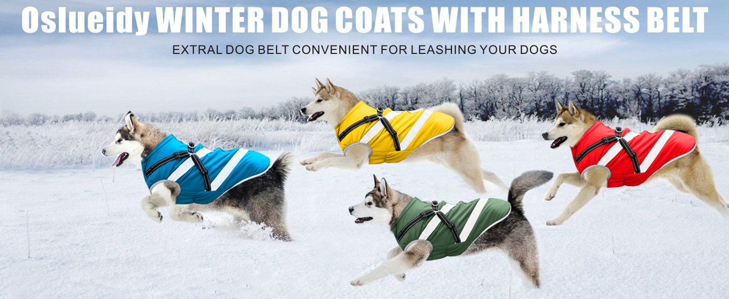 Водонепроникні куртки для собак, зимові теплі куртки для собак, одяг для домашніх тварин з відбиваючими елементами, куртки для собак у холодну погоду, затишні костюми від снігу, куртки та жилети для маленьких, середніх та великих собак (Червоний, 6XL)