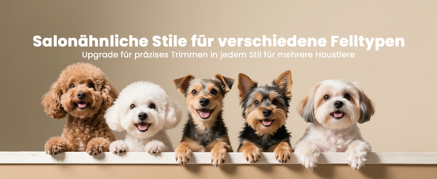 Машинка для стрижки собак Oneisall Leise Hundeschermaschine Upgrade Pro: професійна модель для собак та котів, акумулятор 2000mAh, водонепроникність IPX7, для догляду за шерстю вдома