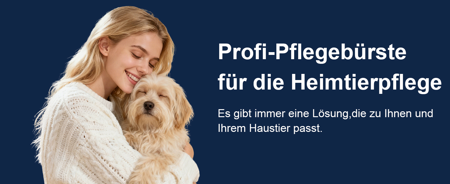 Щітка для собак Slicker з захисними кульками: масажна щітка для чутливої шкіри та шерсті, професійний догляд для довгошерстих собак та котів, Лабрадор