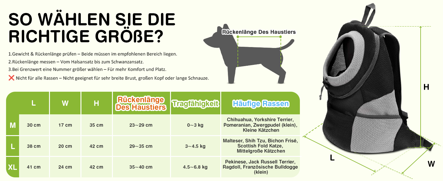 Рюкзак для собак та котів ALLSOPETS, XL, чорний – переноска для тварин для подорожей, вело- та мототуризму