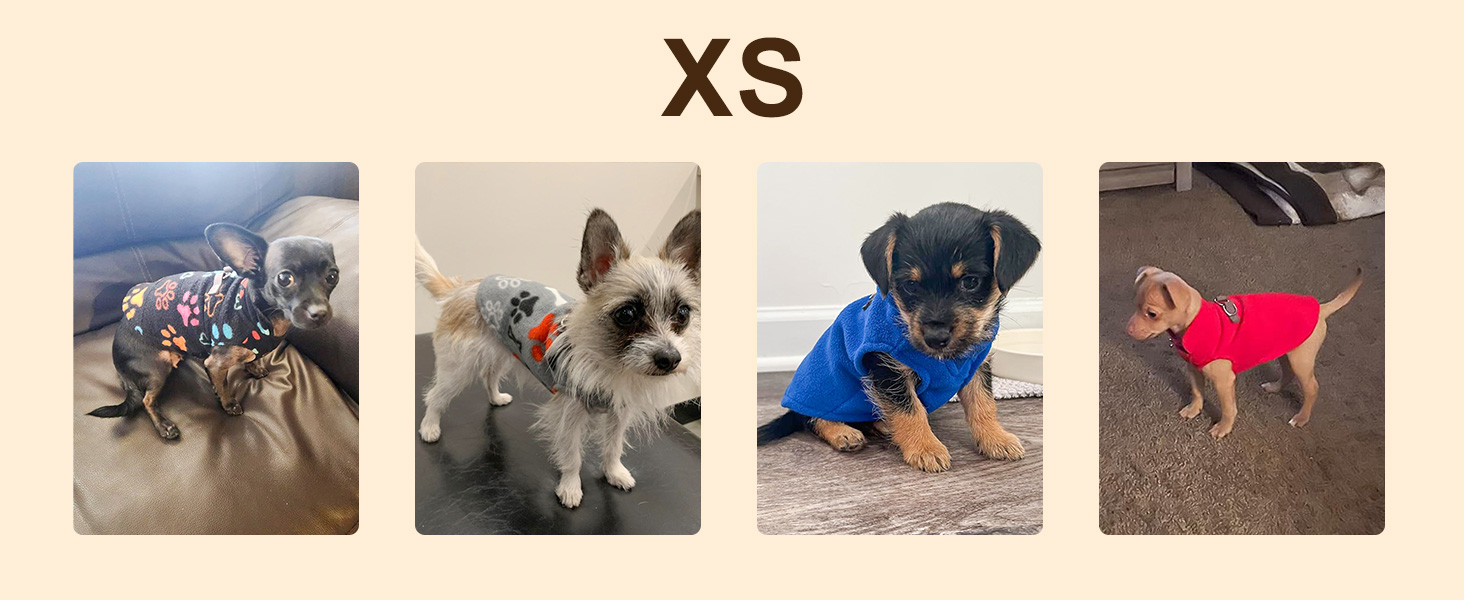 Теплий плед-жилет для собак BeautyZoo: флісова жилетка, зимова куртка, D-посилання для повідка, для малих, цуценят, середніх порід, тепле, вітронепроникне, білий буффало клітка (мотив лапок), XL (55.8 см)