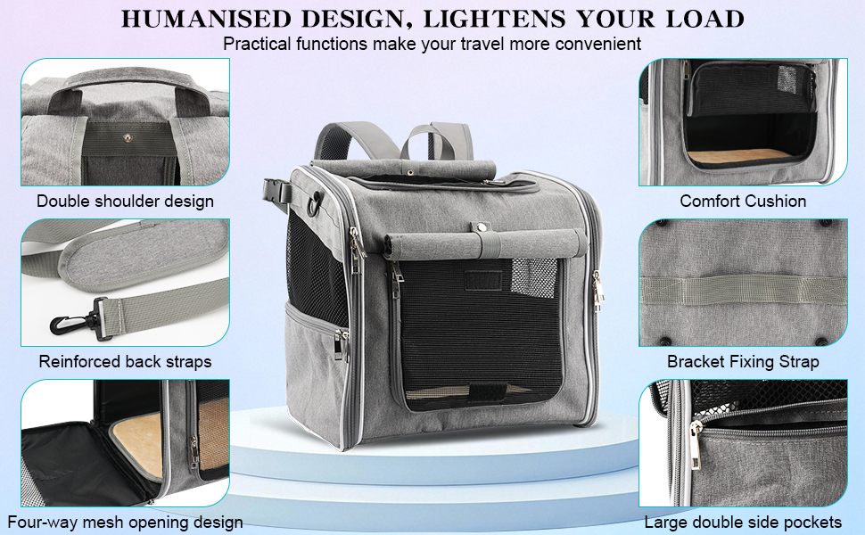 Фаркоп для собак Haiou: стабільний велосипедний кошик до 7 кг, не підходить для електровелосипедів | Безпечний та комфортний, з патентованим кріпленням, вологостійкий