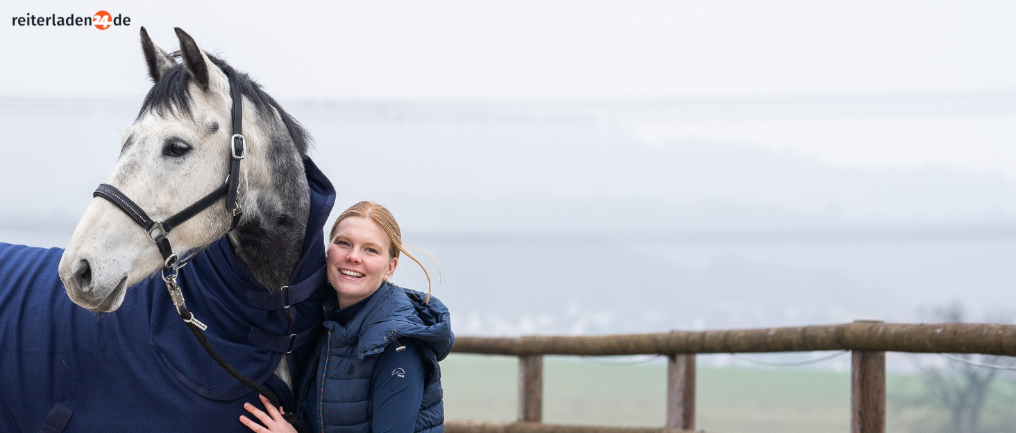 Лазура - жіночі рейтузи Джодхпур Діна | Джинсові рейтузи з повним обтягом | Дихаючі та еластичні рейтузи з повним обтягом | Джинсові рейтузи з 5 кишенями | Рейтузи для верхової їзди в 3 кольорах | Розміри 36-46 40 Джинсовий блакитний/Нічний блакитний